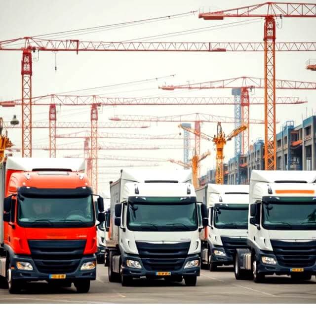 Baustellenlogistik - Zeitslot-Management für Materialanlieferung und Baustellenverkehr